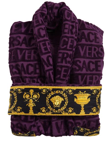 versace barocco men|Versace barocco bathrobes.